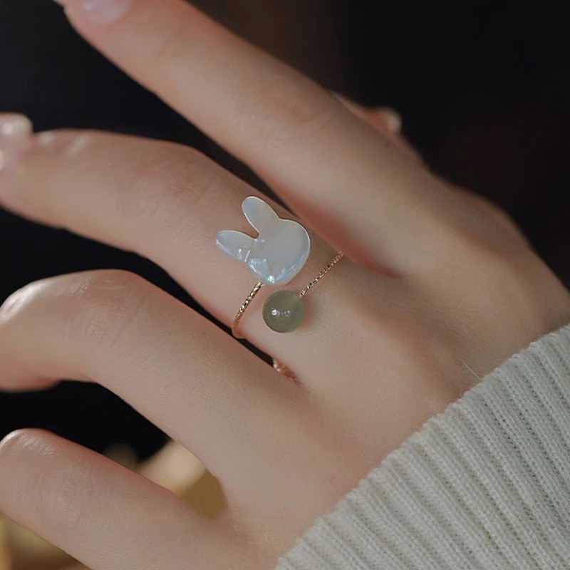 Cute Rabbit Ring Image 1