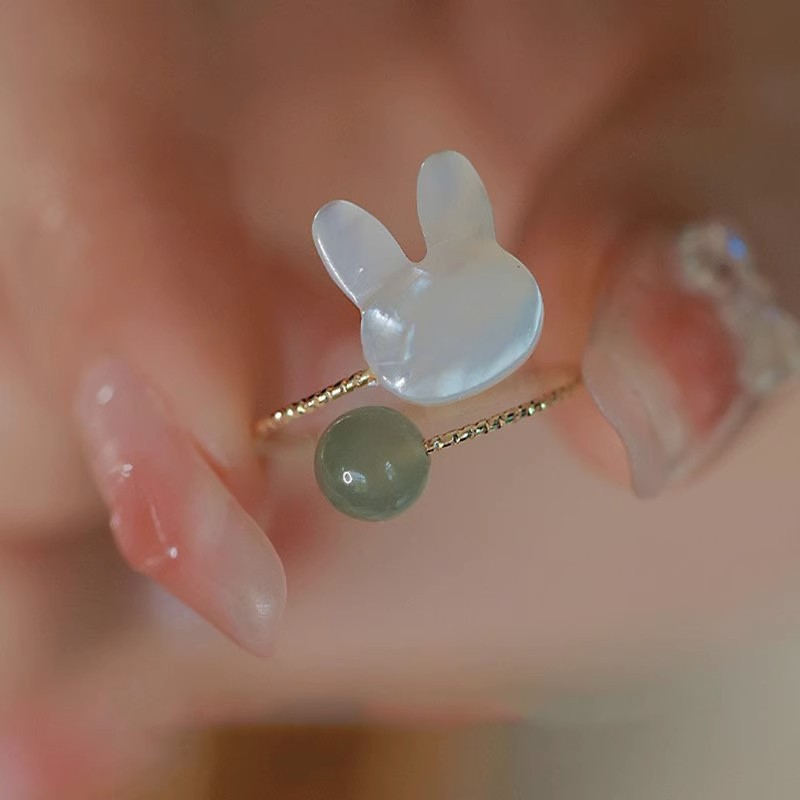 Cute Rabbit Ring Image 3