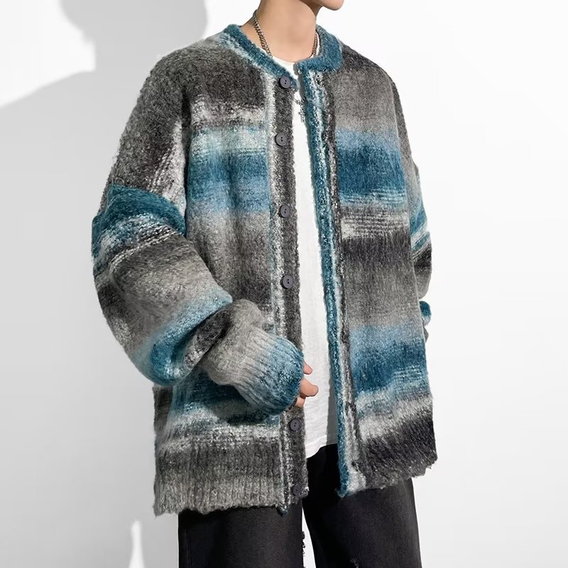 Contrast Color Sweater Image 23