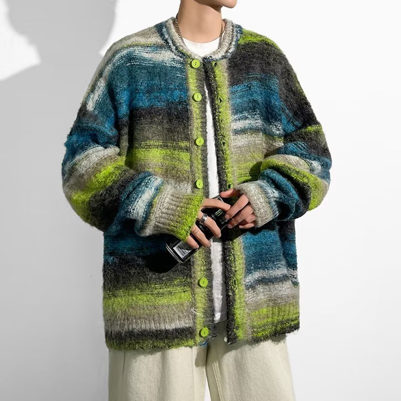 Contrast Color Sweater Image 24