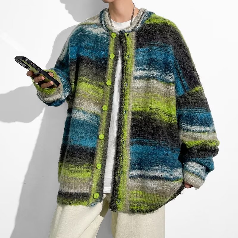Contrast Color Sweater Image 16