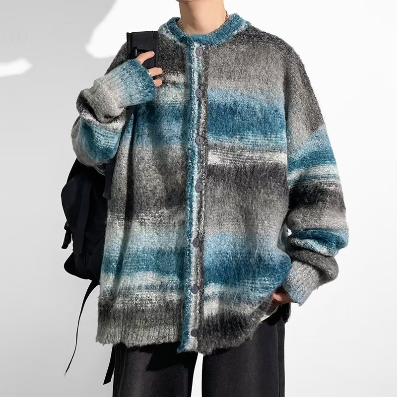 Contrast Color Sweater Image 6
