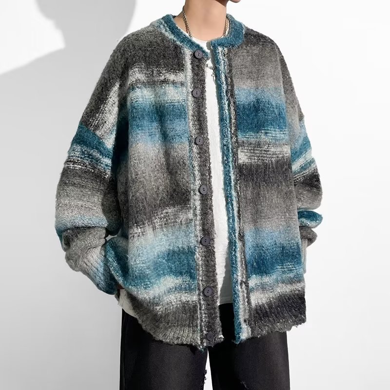 Contrast Color Sweater Image 18
