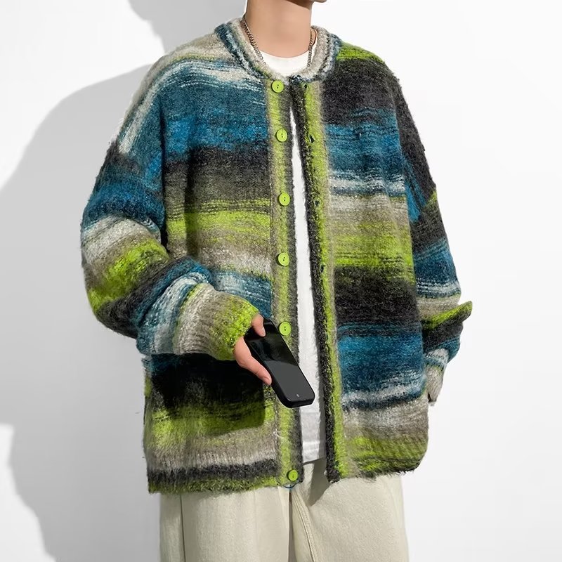 Contrast Color Sweater Image 22