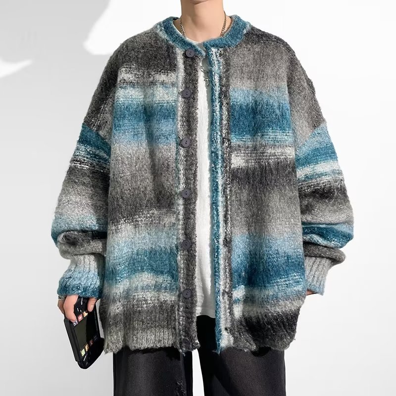 Contrast Color Sweater Image 9