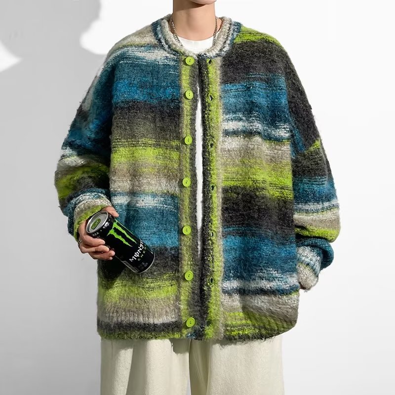 Contrast Color Sweater Image 11
