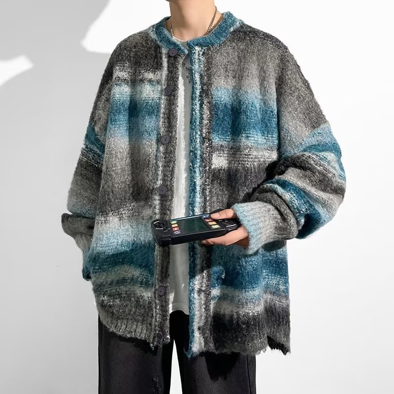 Contrast Color Sweater Image 8