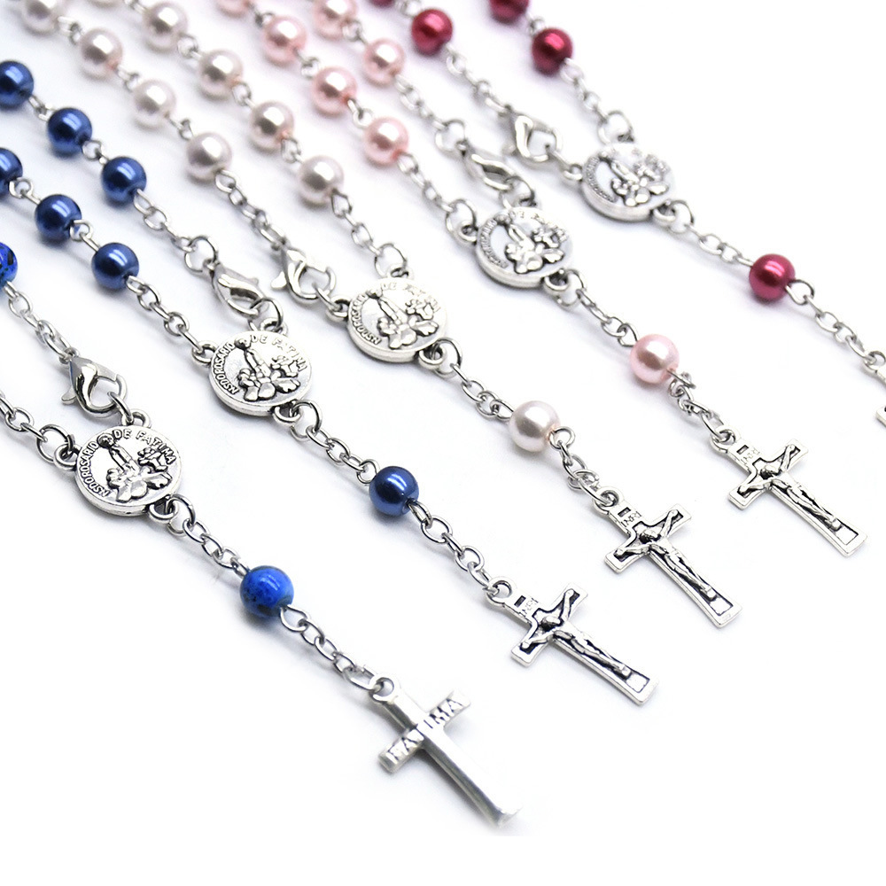 Pearl Rosary Bracelet 4