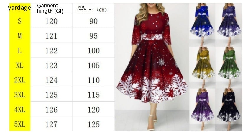 Snowflake Dress Image 1