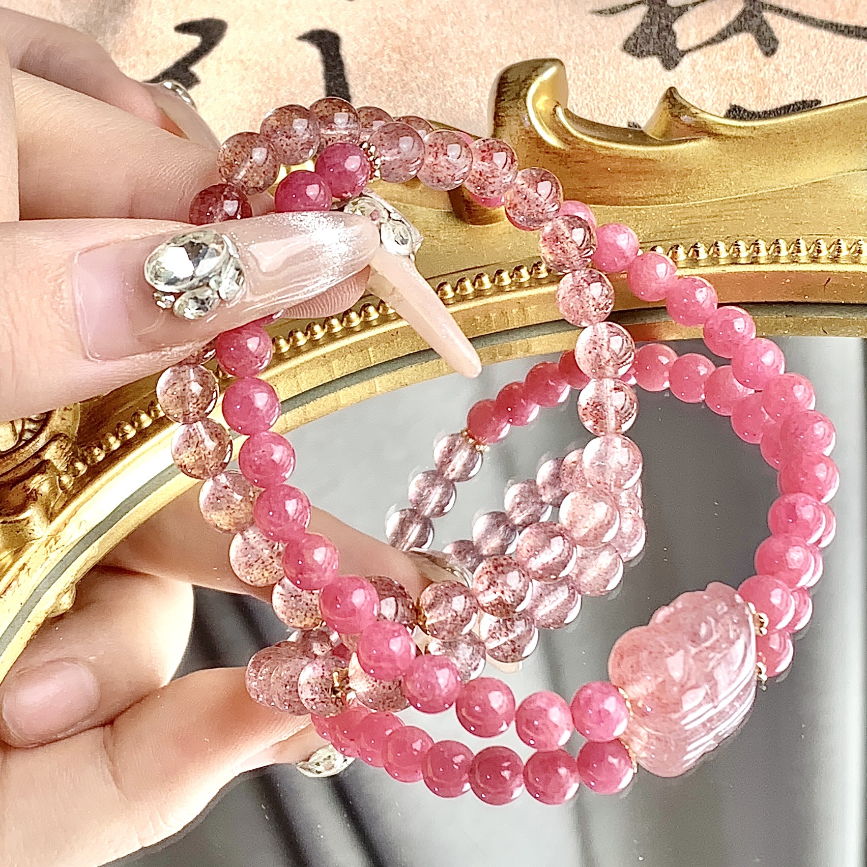 Natural Crystal Bracelet Image 1