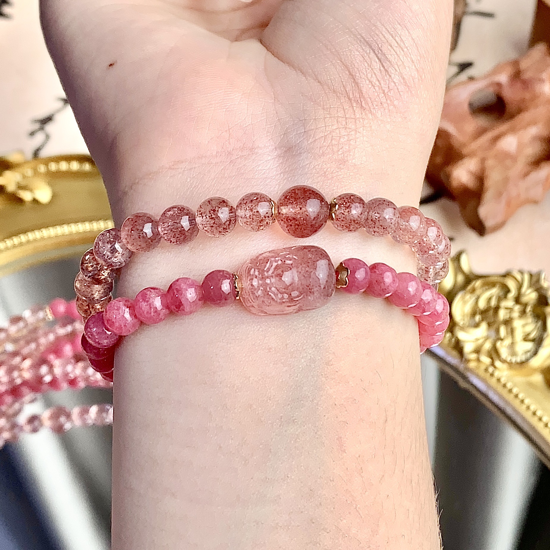 Natural Crystal Bracelet Image 3
