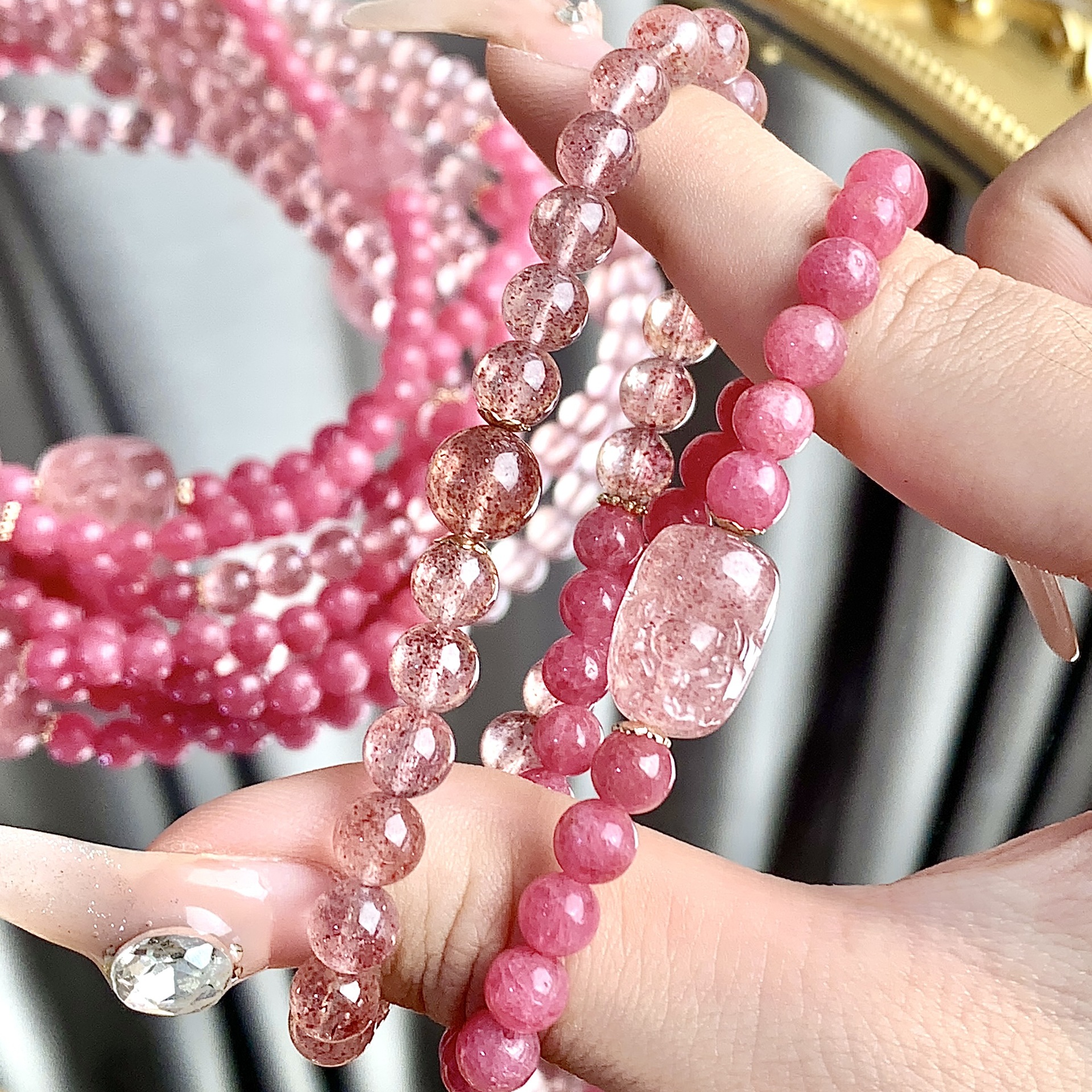 Natural Crystal Bracelet Image 2