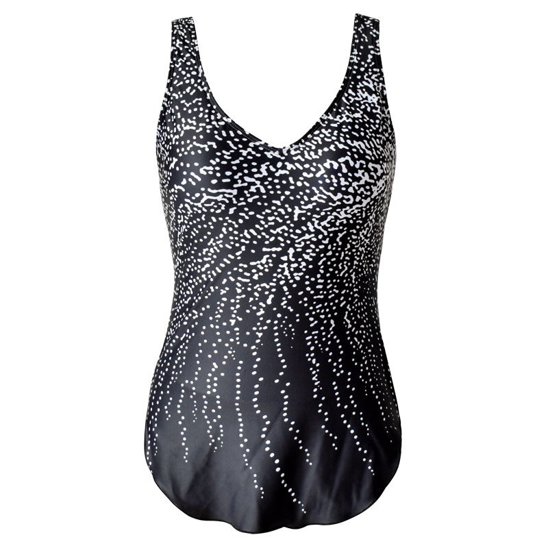 Polka Dot Swimsuit Image 4
