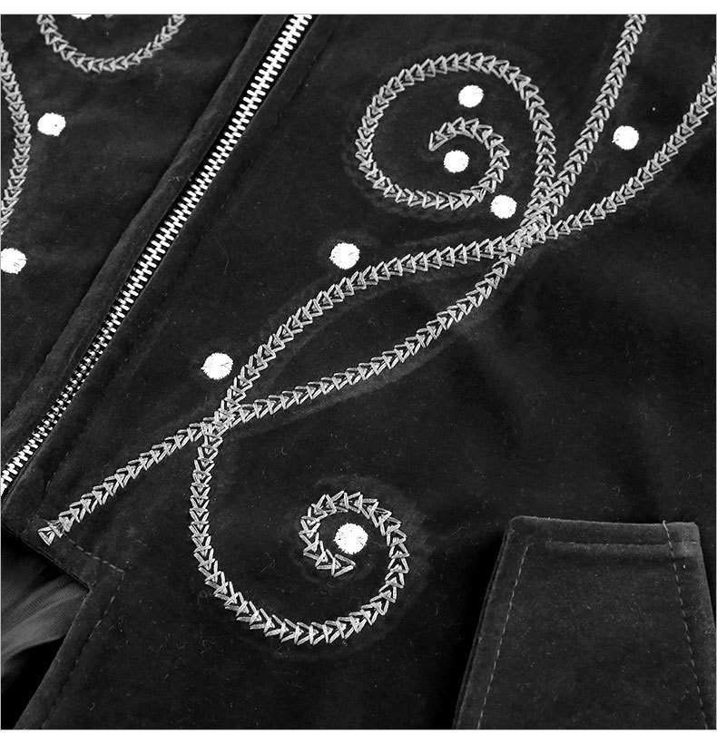 Men's Gothic Halloween Coat 9