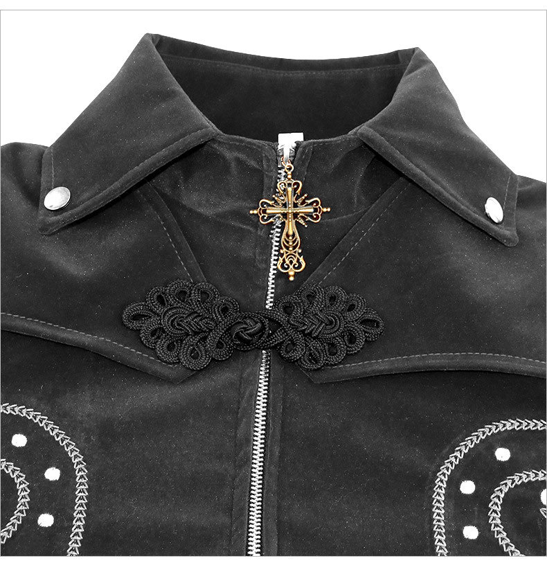 Men's Gothic Halloween Coat 8