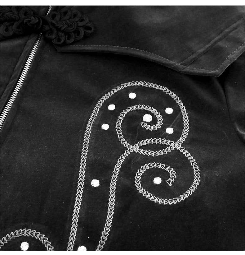 Men's Gothic Halloween Coat 5