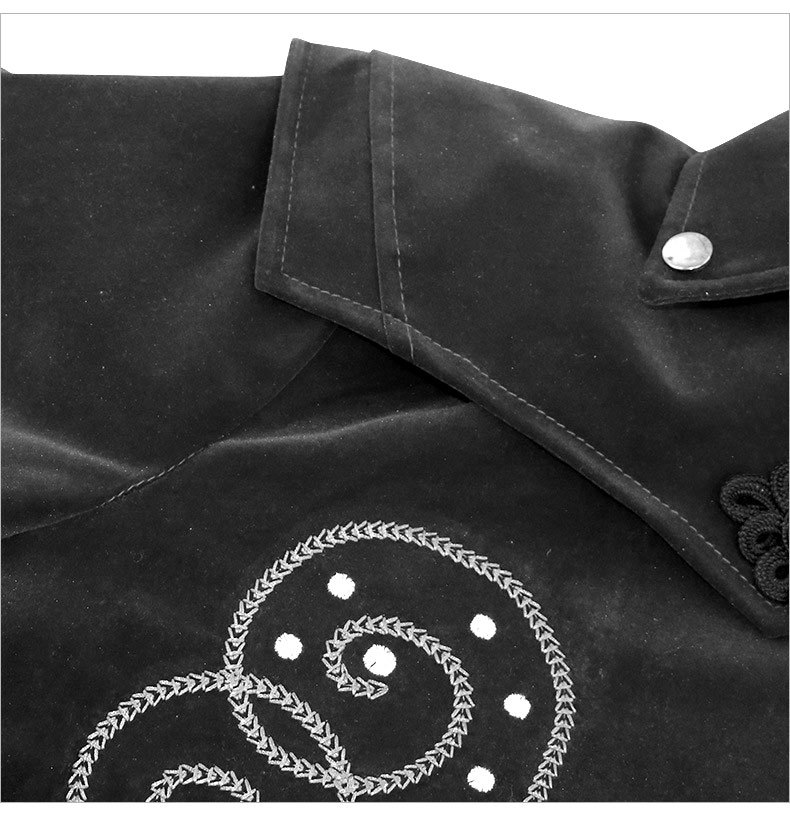 Men's Gothic Halloween Coat 4
