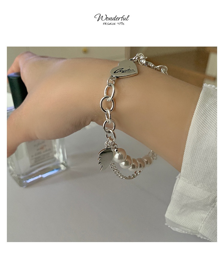 Retro Love Letter Bracelet Image 1