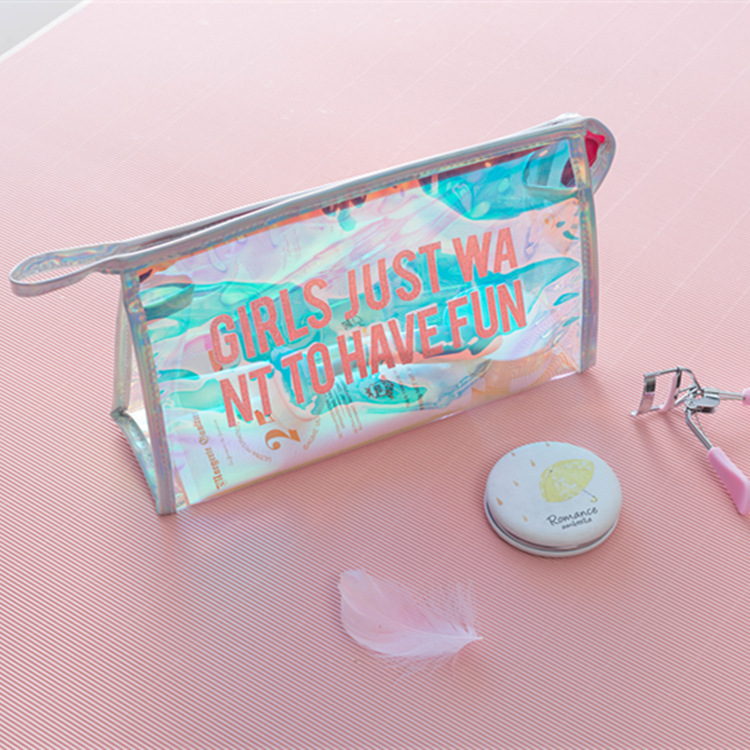 Laser Transparent Cosmetic Bag Image 2