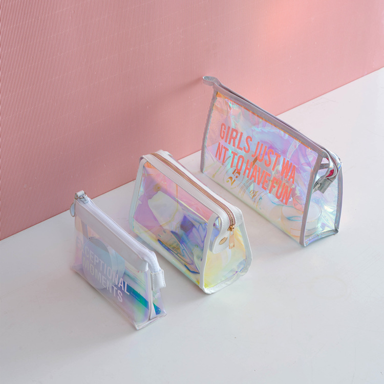 Laser Transparent Cosmetic Bag Image 1