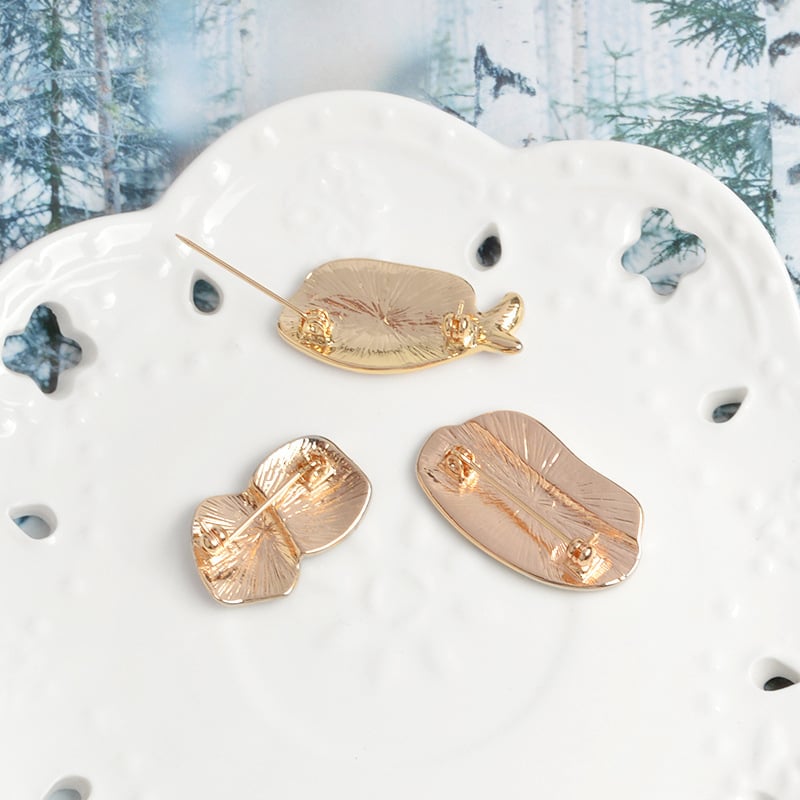 Bento Shape Cute Alloy Brooch