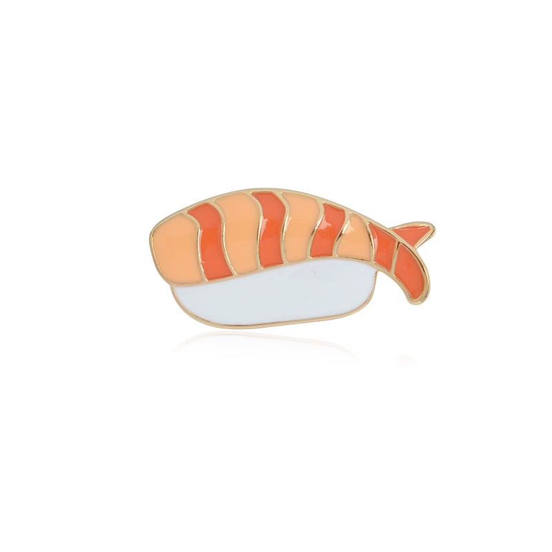 Bento Shape Cute Alloy Brooch