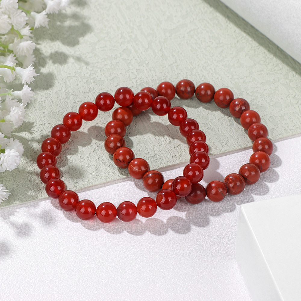 Natural Stone 8mm Bead Bracelet Image 4
