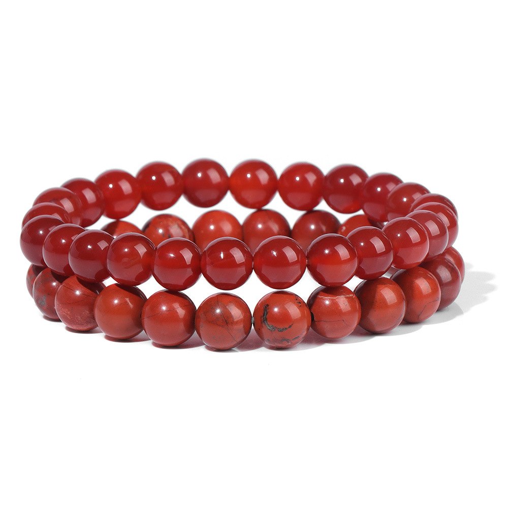 Natural Stone 8mm Bead Bracelet Image 6