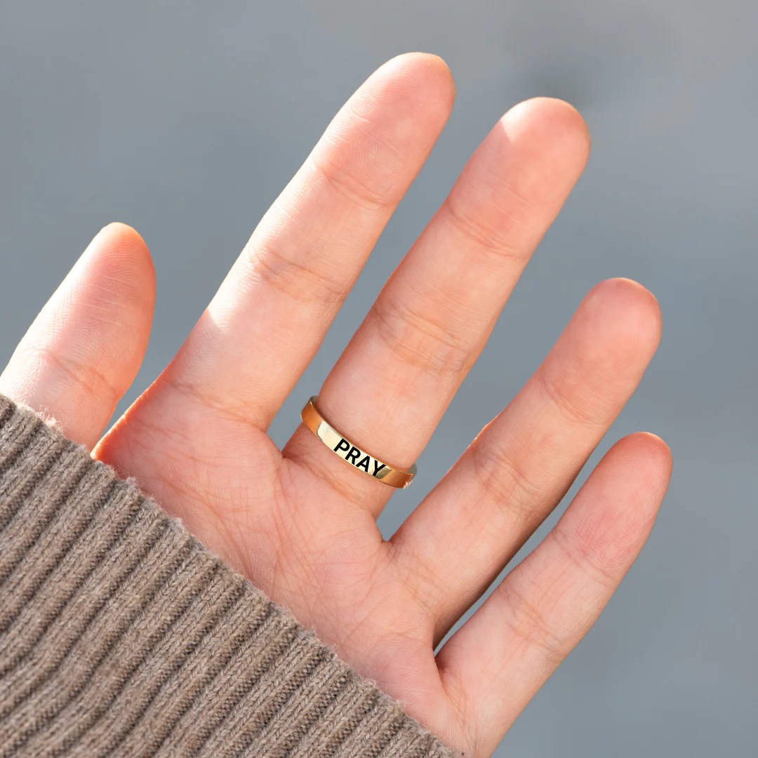 S925 Sterling Silver Cross Ring Image 2