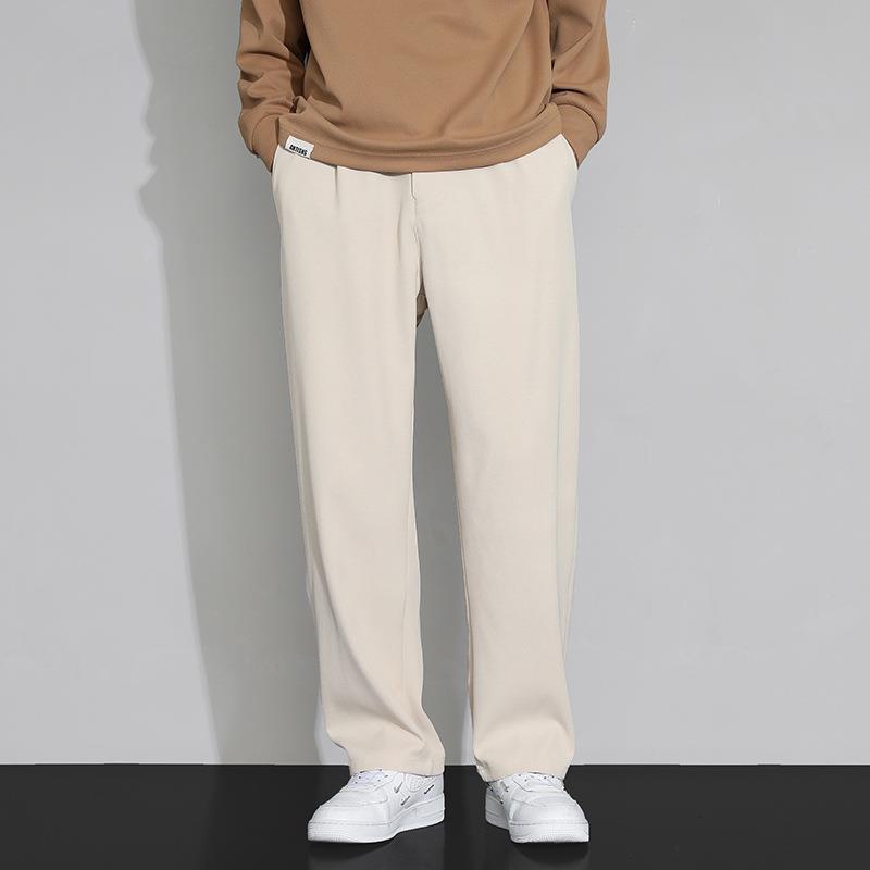 Khaki Loose Pants