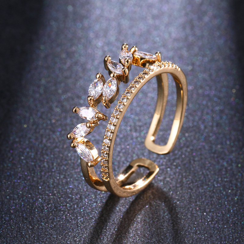 Horse Eye Zircon Ring 1