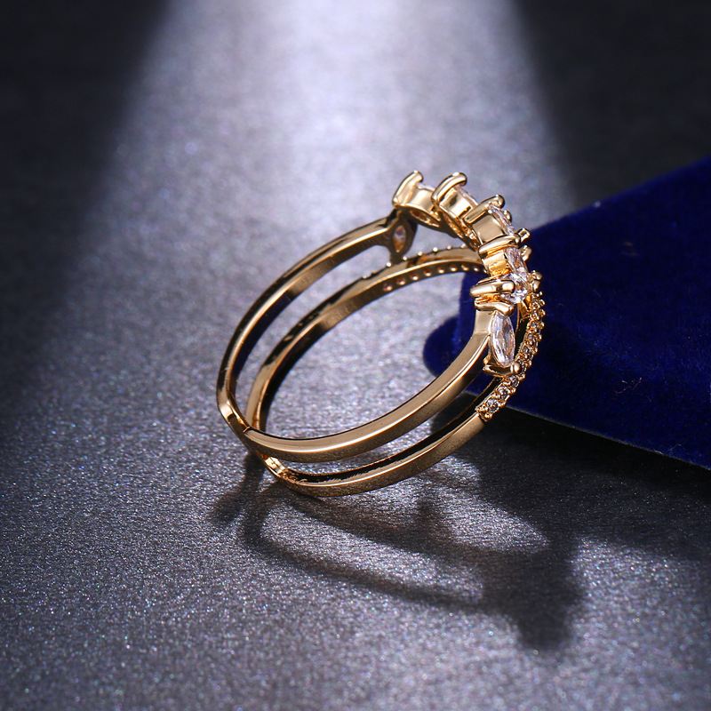 Horse Eye Zircon Ring 4