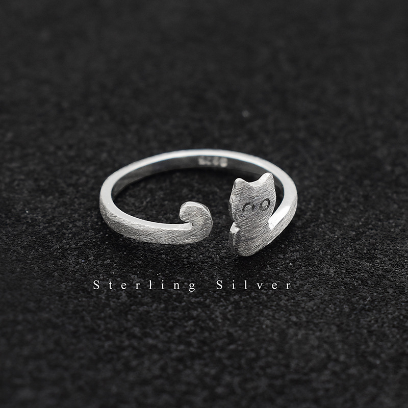  Brushed Cat Ring 4