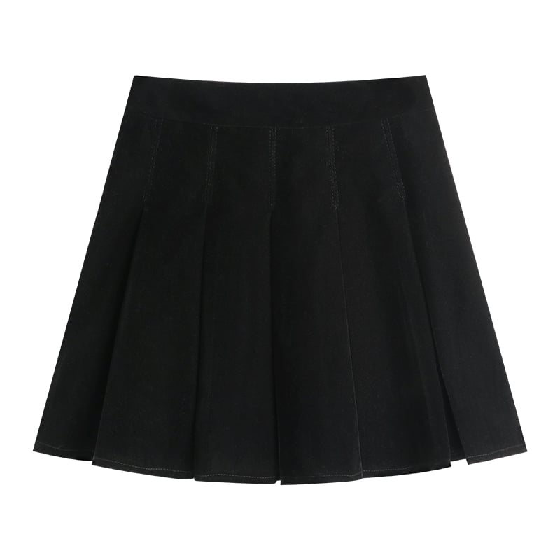 Westernstyle Shirt Fried Street Small Short Skirt 3
