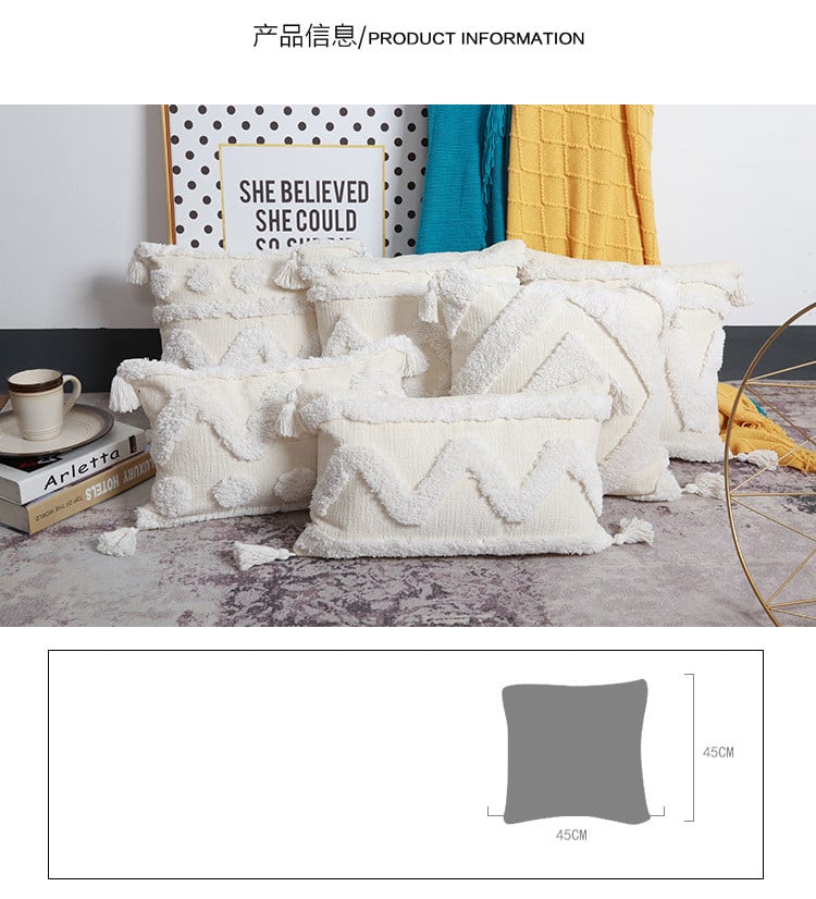 Tassel Handmade Pillowcase