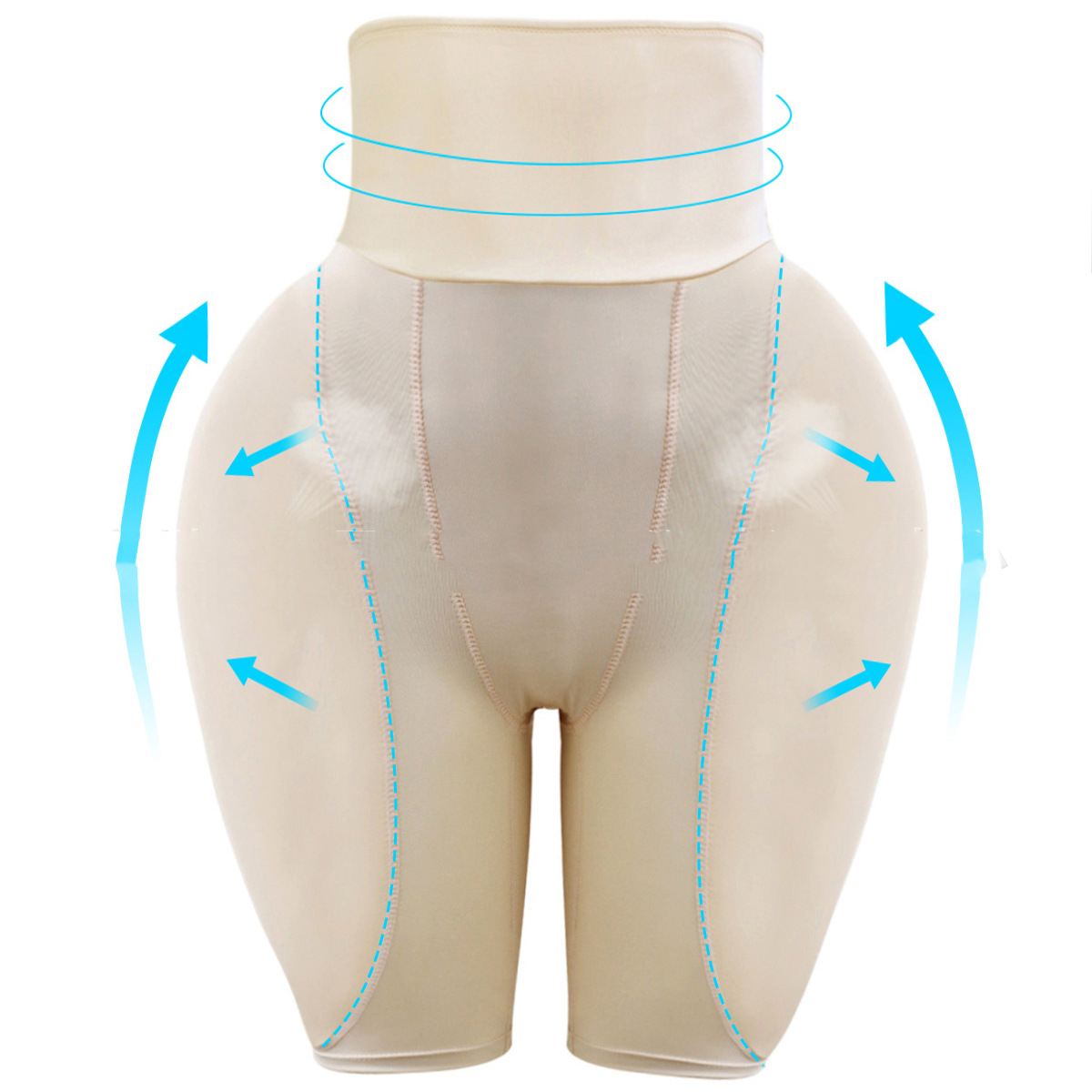 Feng Crotch Sponge Pad Shapewear 2