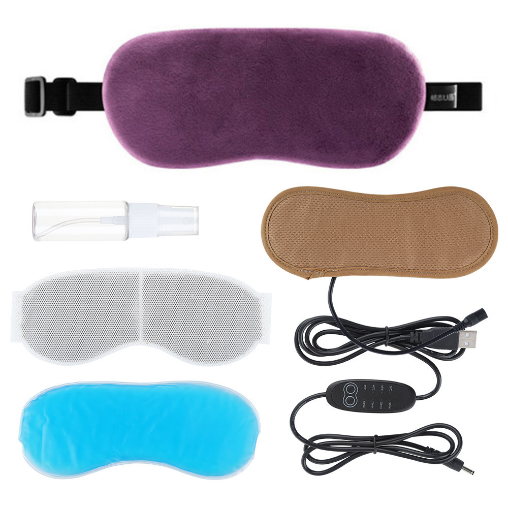 Lavender Gray Eye Mask
