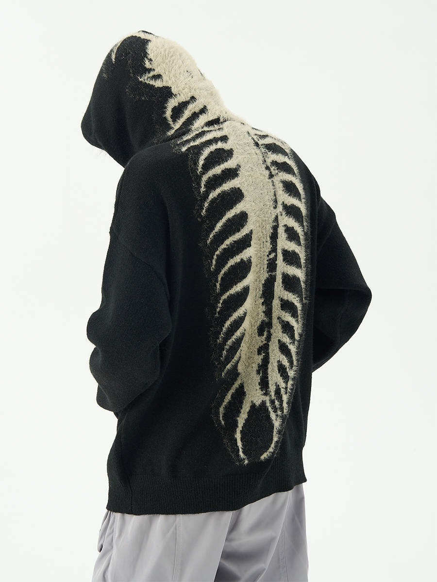 American Idle Style Men's Niche Hooded Sweater Image 6