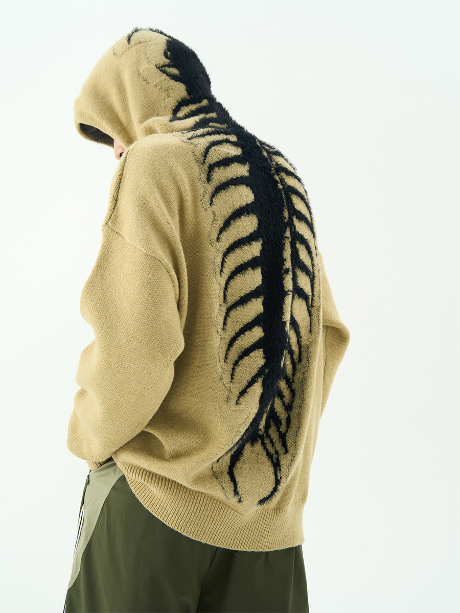American Idle Style Men's Niche Hooded Sweater Image 7