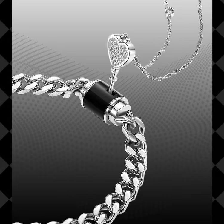 One Lock Love Bracelet Image 3