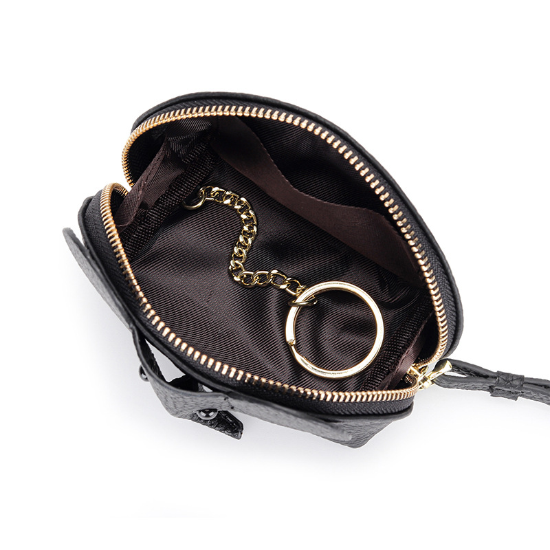 Cute Coin Purse Leather Cartoon Elephant Image 1