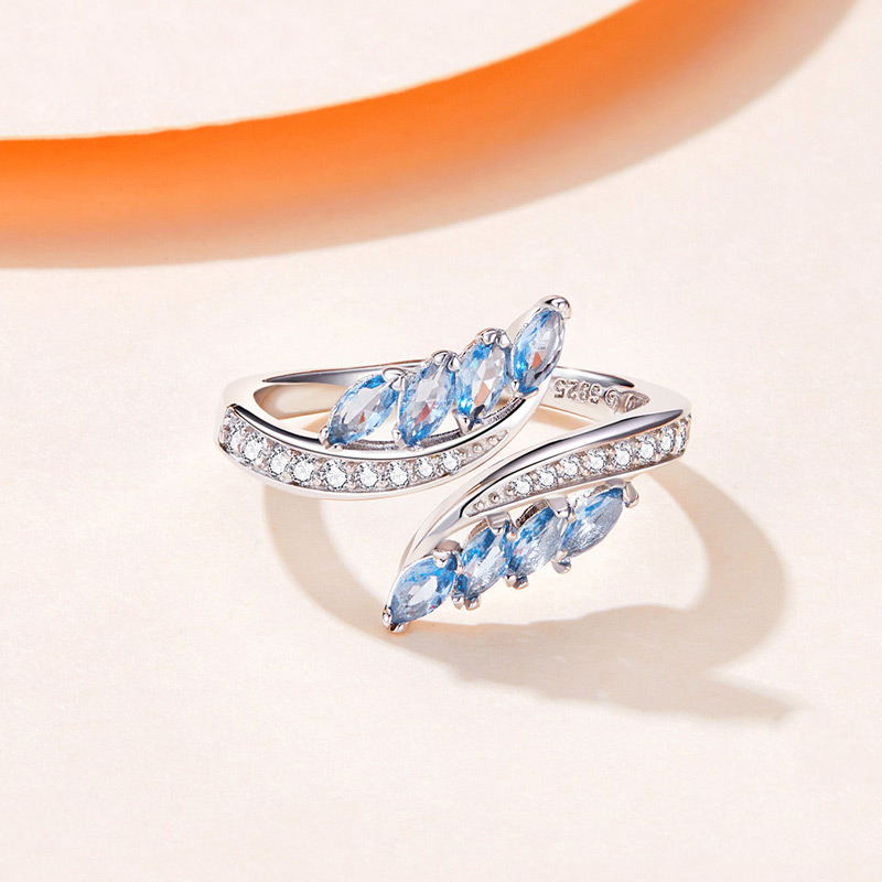 Fashion Silver Irregular Women's Ring Image 2