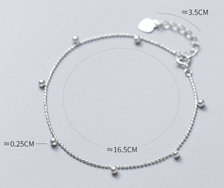 Fashion Simple Temperament Light Bead Chain