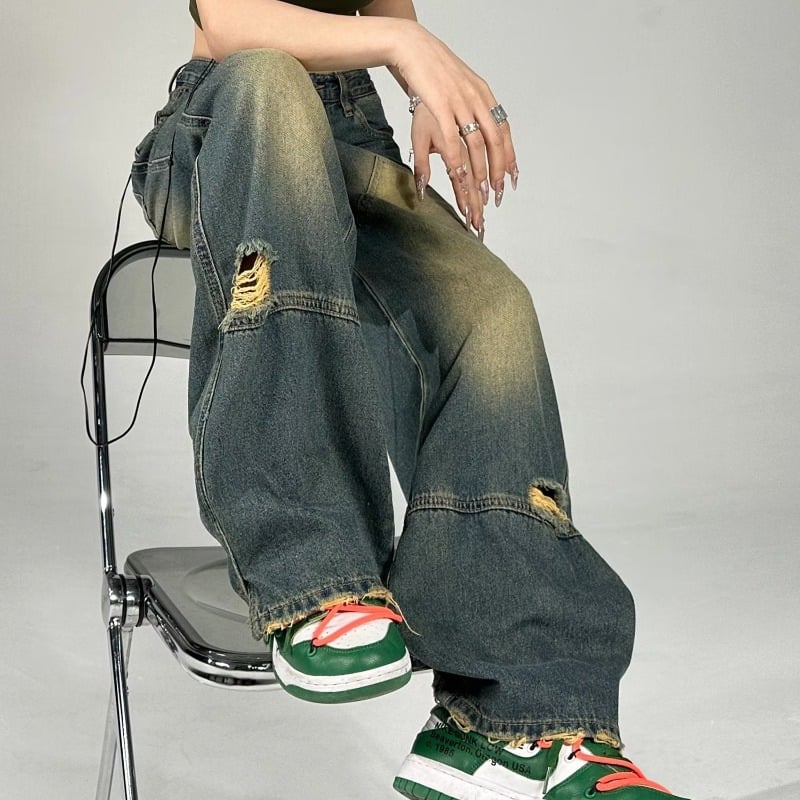 Casual Street Fashion Jeans