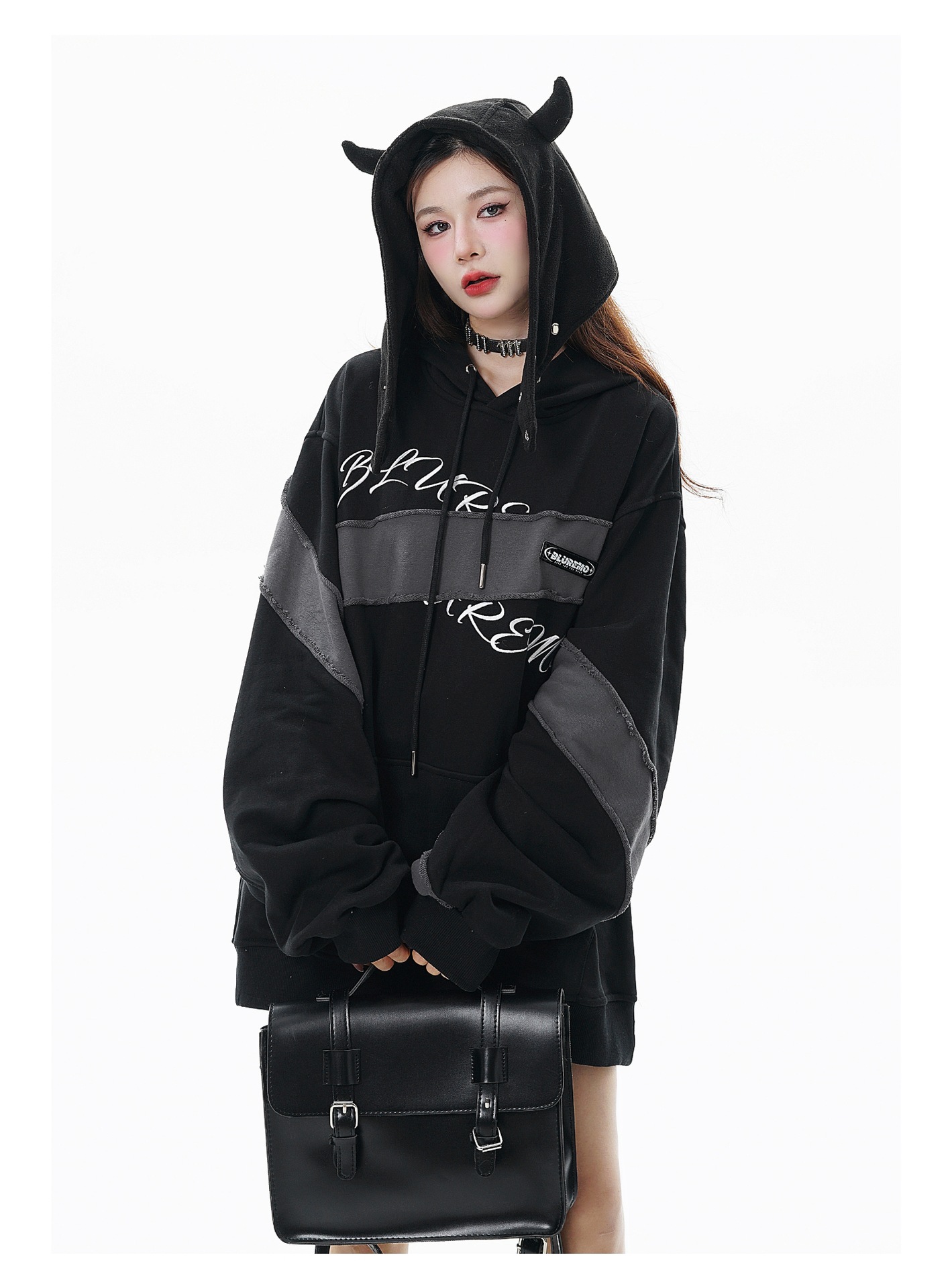 Hooded Burr Sweatshirt Image 2