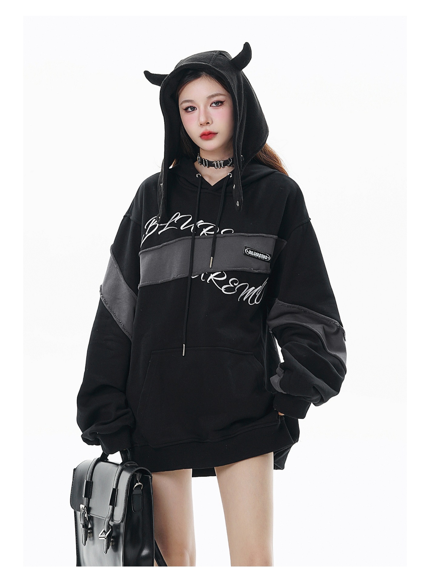 Hooded Burr Sweatshirt Image 5