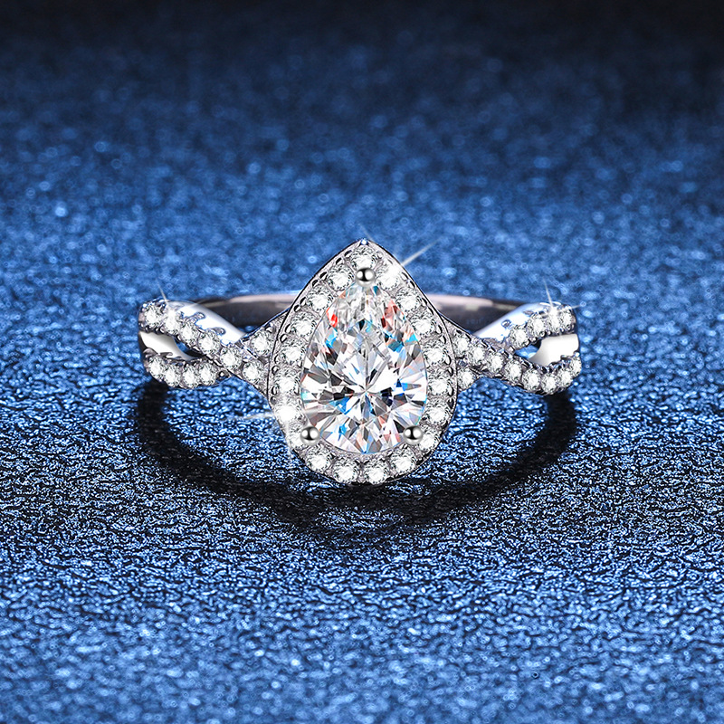 Moissanite Ring Image 3