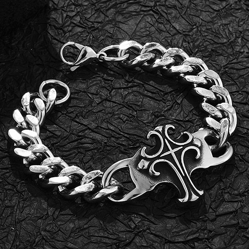 Men's Cross Bracelet 1