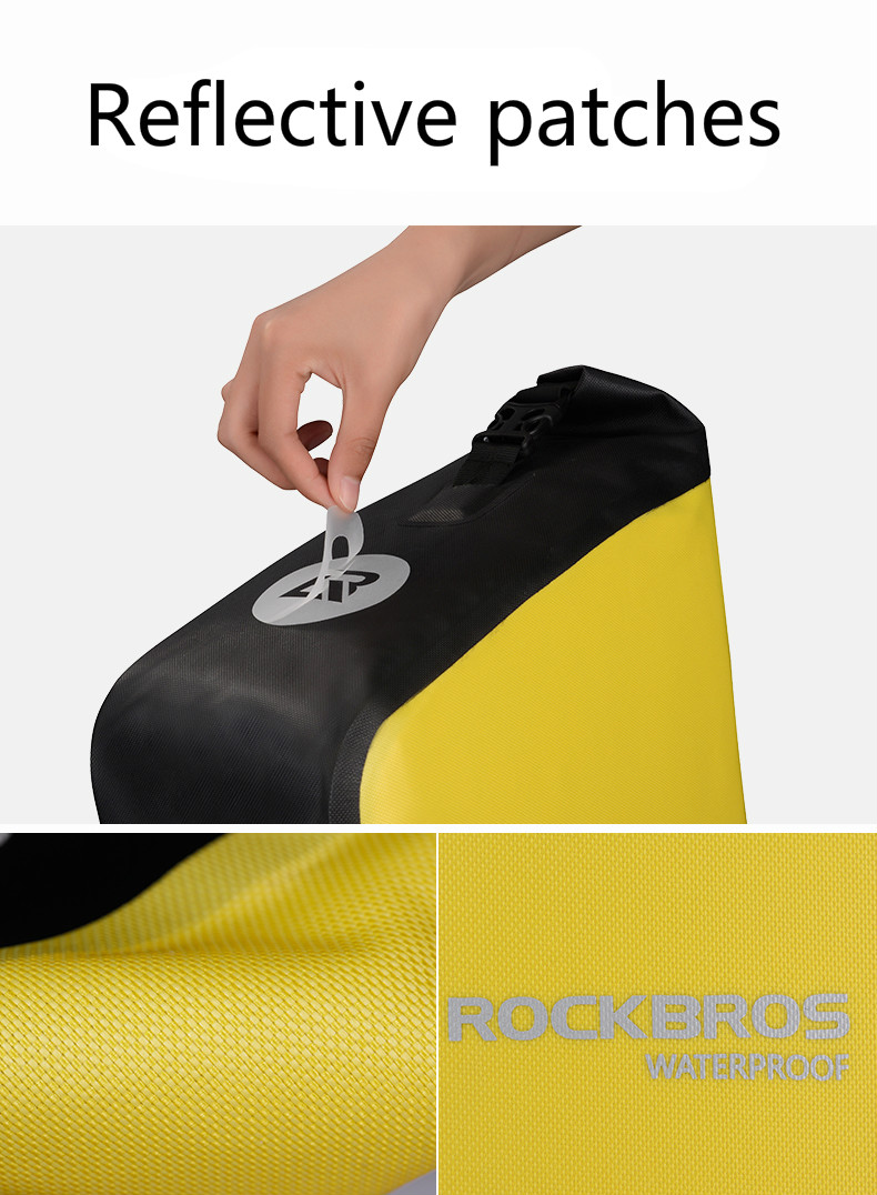Bicycle Waterproof Bag in Yellow