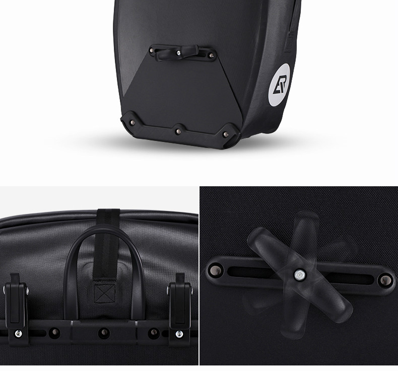 Bicycle Waterproof Bag in Use